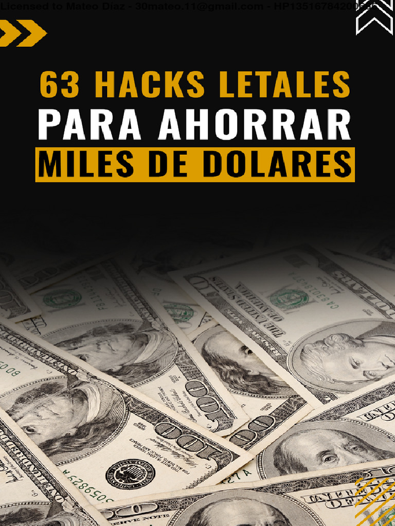 63 Estrategias para Ahorrar Dinero | PDF | Dinero | Neumático