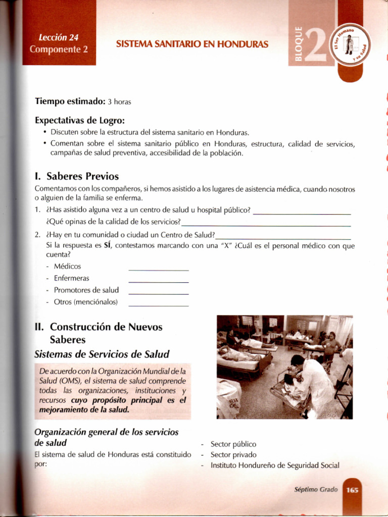 Leccion 24 Sistema Sanitario de Honduras | PDF | Hospital | Sistema de ...