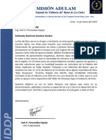 Carta de Invitación - Expositor Adulam 2024