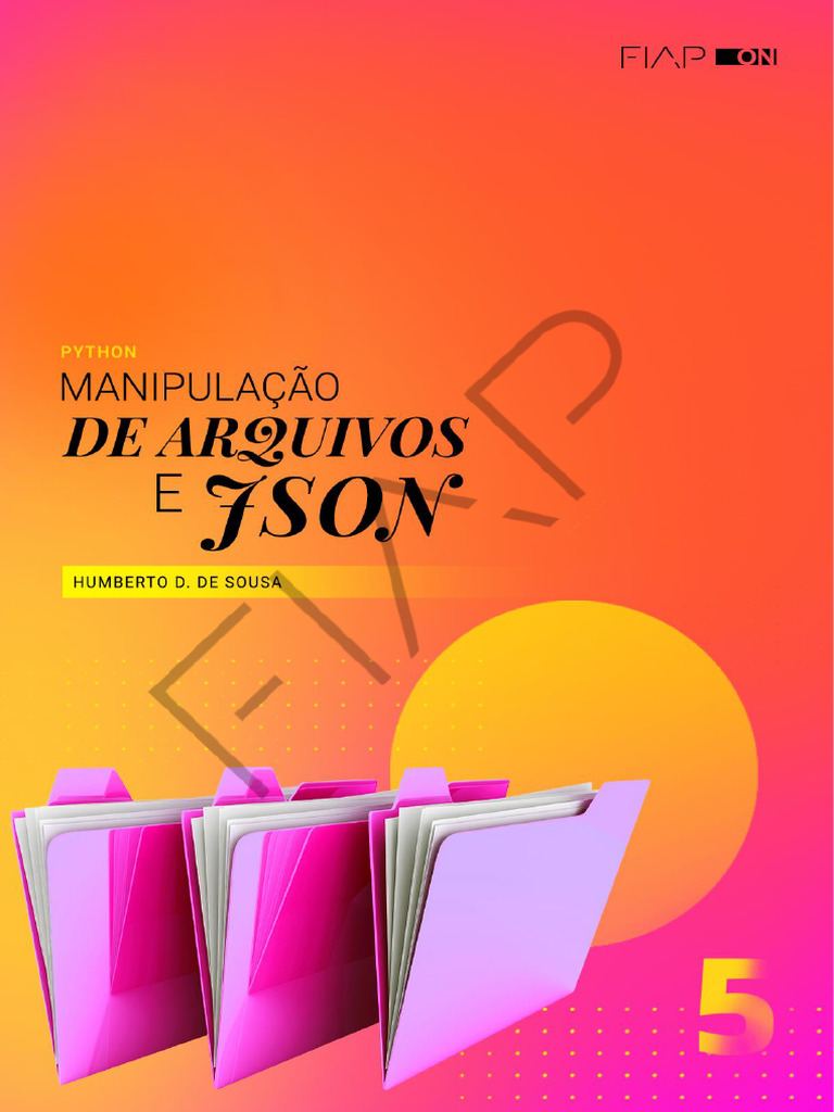 Manipulação de Arquivos e JSON em Python | PDF | Arquivo de texto ...
