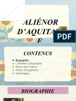Biographie de Aliénor D'aquitaine