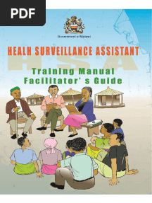 Malawi Health Surveillance Assistant Training Manual Facilitators Guide