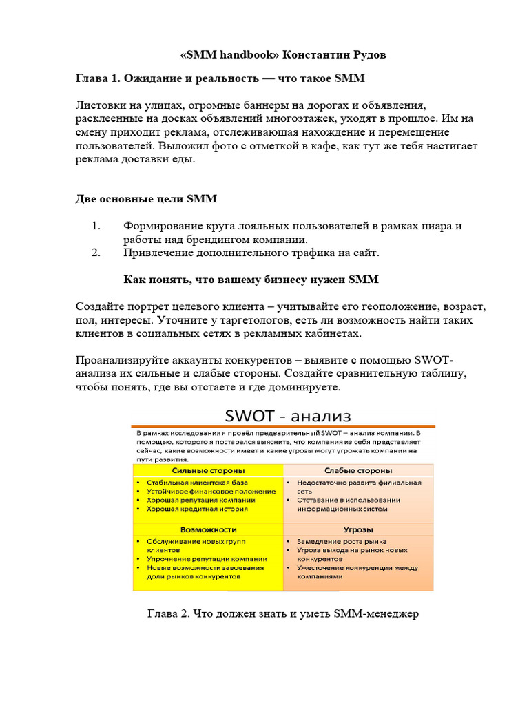 SMM Handbook | PDF
