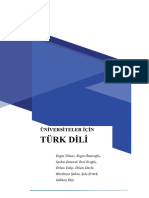 Türk Dili 4. Hafta