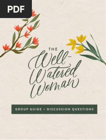 Well-Watered Women - Book Club Leader Guide