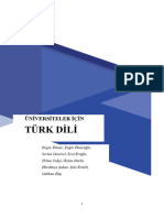 Türk Dili 9. Hafta 