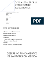 Bases Eticas y Legales de La Prescripcion de