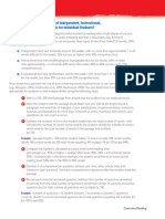 Corrective Reading Independent Instructional Frustrational Reading Levels