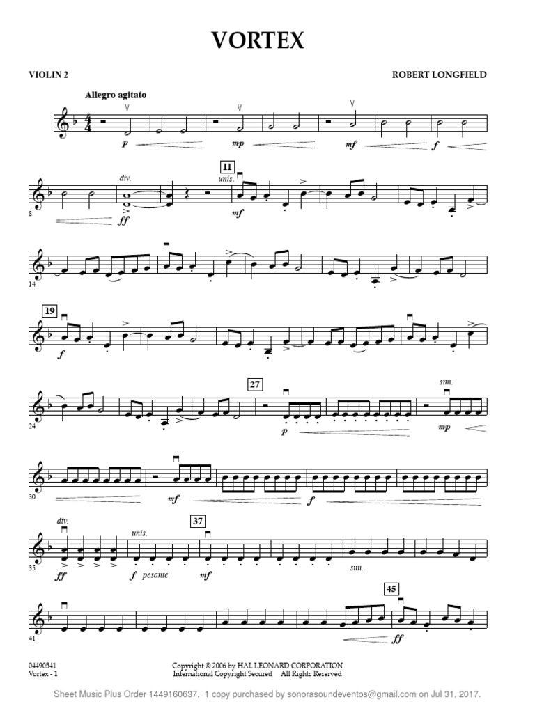 Vortex Violin 2 | PDF