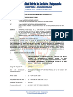 Informe de Saneamiento