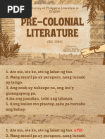 Lit203 Reporting - Pre Colonial Period (Jamonong Gavile)