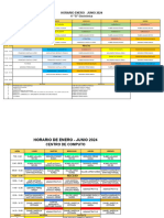 Horario Enero-Junio 2024