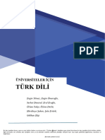 Türk Dili 11 Hafta