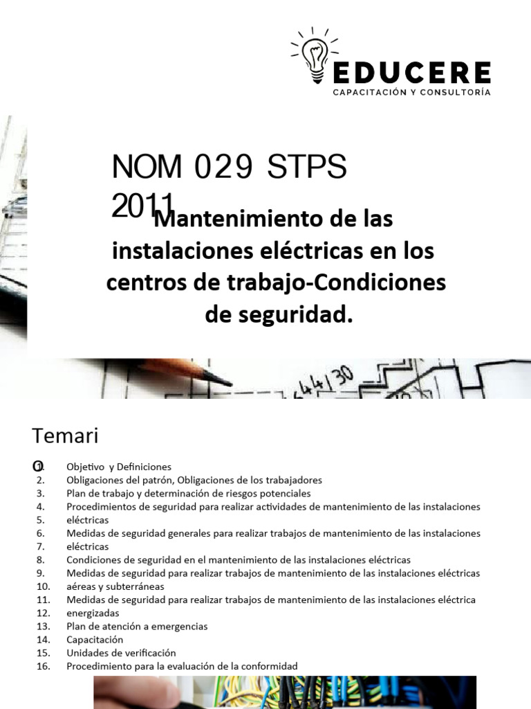 Manual Nom 029 | PDF | Ingenieria Eléctrica | Aislador (Electricidad)