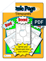 Comic Pages Template