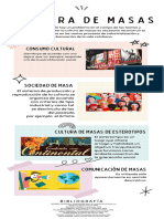 Cultura de Masas Infografía