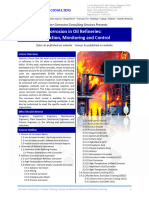 Corrosion in Oil Refineries - Inspection - Monitoring and Control