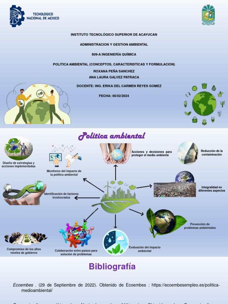 Mapa Mental de Política Ambiental | PDF | Política de medio ambiente ...