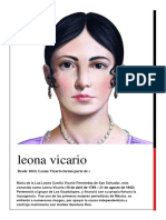 Infome Periodistico Leona Vicario