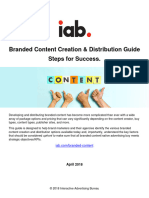 IAB Branded Content Creation and Distribution Guide 2018-04 FINAL