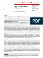 A Review of Cannabis in Chronic Kidney Disease Symptom Management