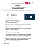 SE 002 - Operasional Puasa 1443 H