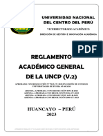 Reglamento Academico General Version 2 Actualizado