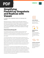 SB Flasharray Snapshots Replicas Veeam