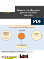 01 El Régimen General Societario. Introducción. Personalidad Jurídica