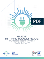 GUIDE KIT PHOTOVOLTAIQUE AUTOCONSOMMATION PLUG & PLAY Version Finale