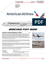 Boeing 737-800 American Airlines 1 100