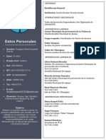 Curriculum Vitae Actualizado