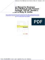 Solution Manual For Business Essentials Plus Mybizlab With Pearson Etext Â " Package, 10/E Â " Ronald J. Ebert & Ricky W. Griffin