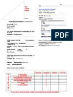 Fiche Renseignements Vierge