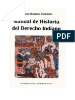 Dugnac Rodriguez Antonio Manual Del Historia Del Derecho Indiano