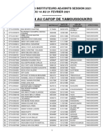 Formation Ia 2021 - Cafop Yamoussoukro