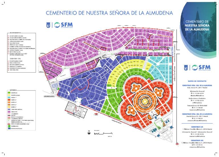 Plano Cementerio Almudena SFM PDF