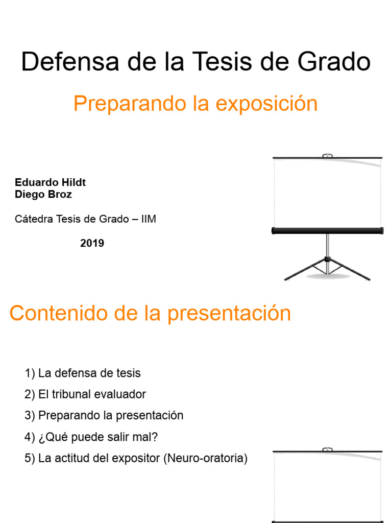 Guía para la Defensa de Tesis | PDF | Informática