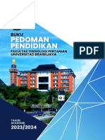 Buku Pedoman Pendidikan FTP UB 2023-2024