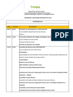 Integra 2022 Programacao Detalhada