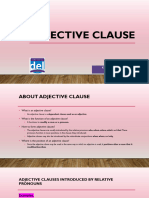 KUS1204 English 2 Week 3 Adjective Clause by RMS