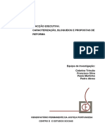 Acao Executiva Caracterizacao Bloqueios Propostas Reforma