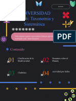 Taxonomía y Sistemática