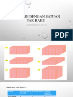 Soal Cerita Volume Satuan Tak Baku