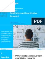Unit 1 Lesson 3 Qualitative and Quantitative Research Learners