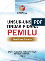 Unsur-Unsur Tindak Pidana Pemilu