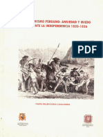 Jacobinismo Peruano: Ansiedad Y Miedo Durante La Independencia 1820-1826