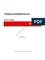 TUSB3x10 EEPROM Burner User's Guide