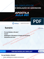 Aula 1 Curso Gratuito Modelagem e Simualacao de Aeronaves