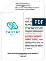 Panduan RANTAI Pegawai ROTASI, MUTASI, PROMOSI, MPP DAN PENSIUN